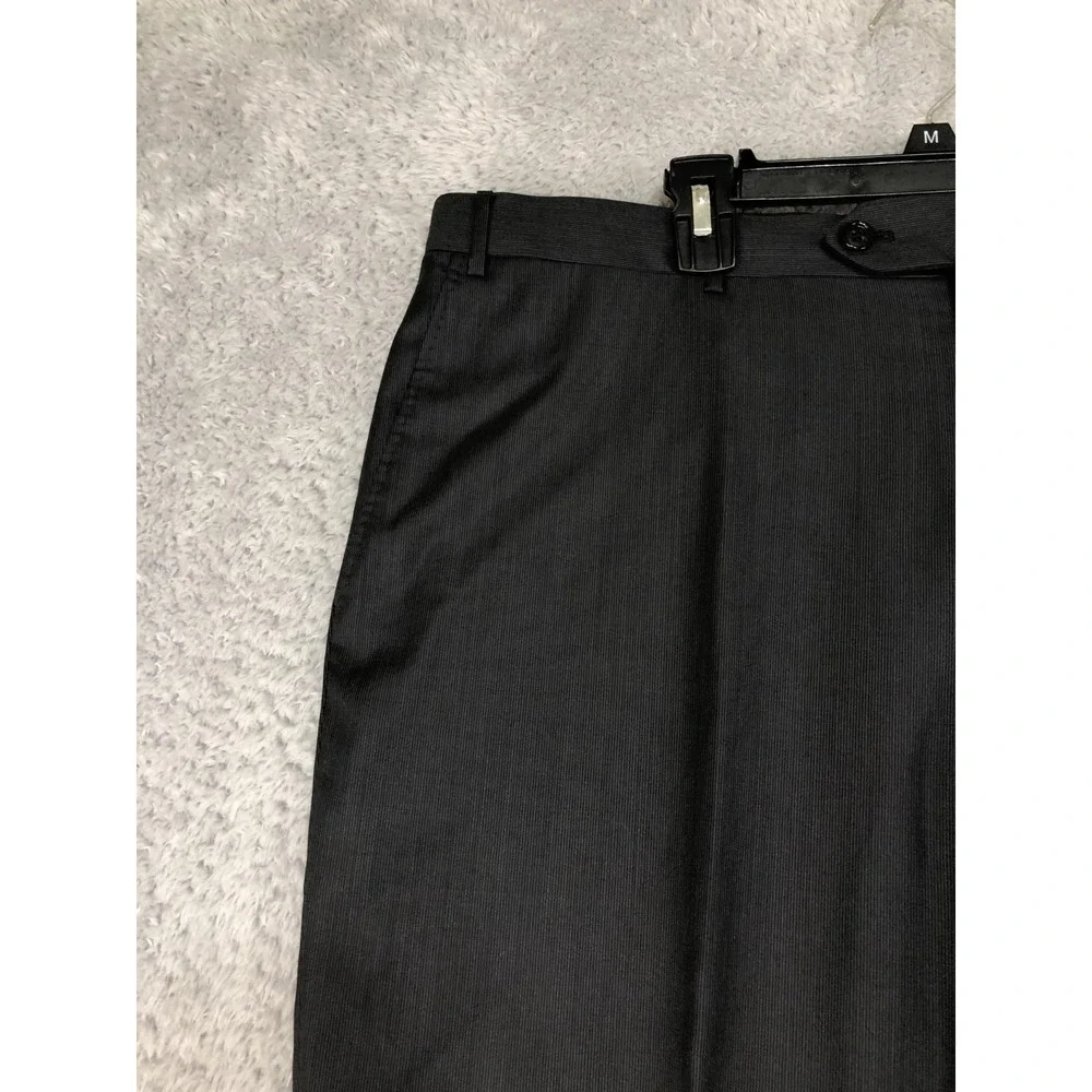 Corneliani Pants Men 36x34 (Tag 54R) 100% Virgin Wool Black
